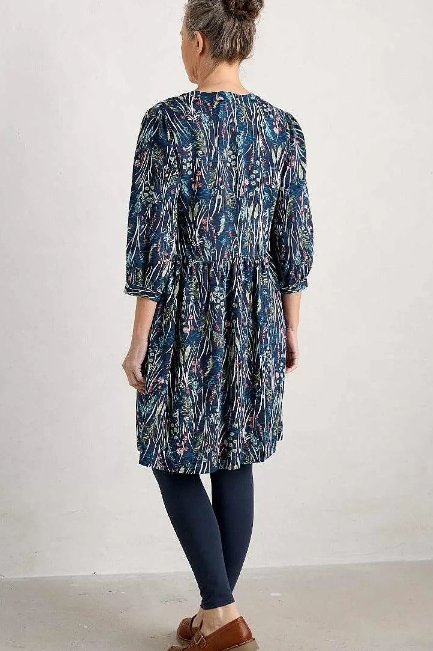 Women Seasalt Cornwall Apple Barn Printed Dress