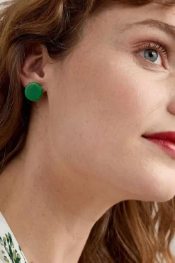 Women Seasalt Cornwall Ballowall Circle Stud Earrings