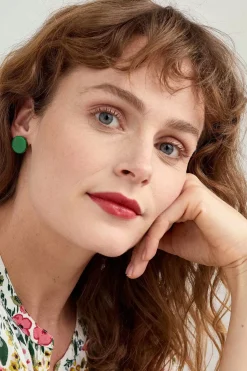 Women Seasalt Cornwall Ballowall Circle Stud Earrings