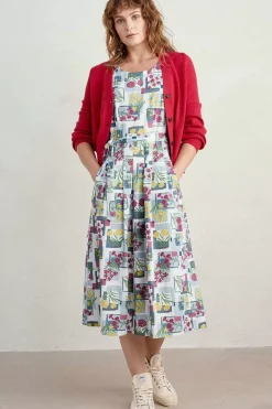 Women Seasalt Cornwall Belle Fit-And-Flare Midi Dress