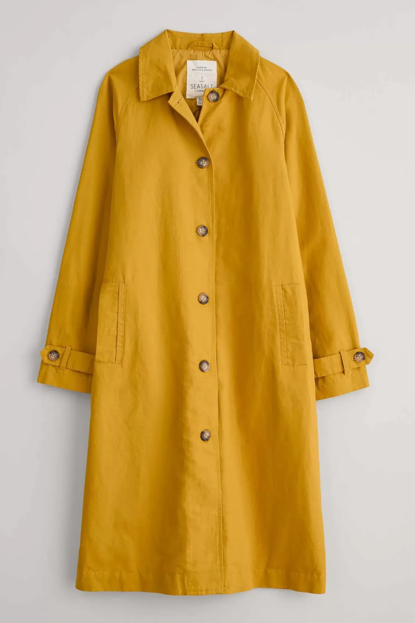 Women Seasalt Cornwall Boscastle Organic Cotton Mac