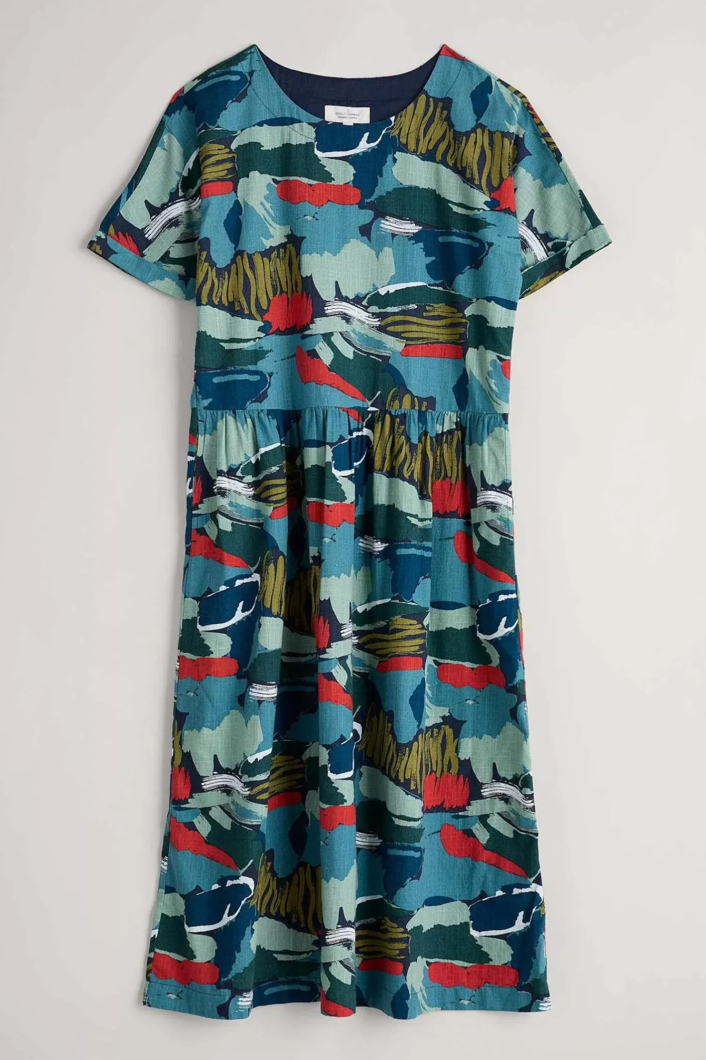 Women Seasalt Cornwall Brouse Organic Cotton Dress (Gots)