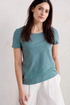 Women Seasalt Cornwall Camerance Scoop Neck T-Shirt (Gots)