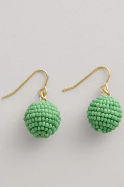 Women Seasalt Cornwall Condurrow Beaded Drop Earrings