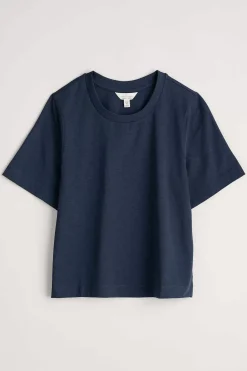 Women Seasalt Cornwall Copseland Organic Cotton T-Shirt (Gots)
