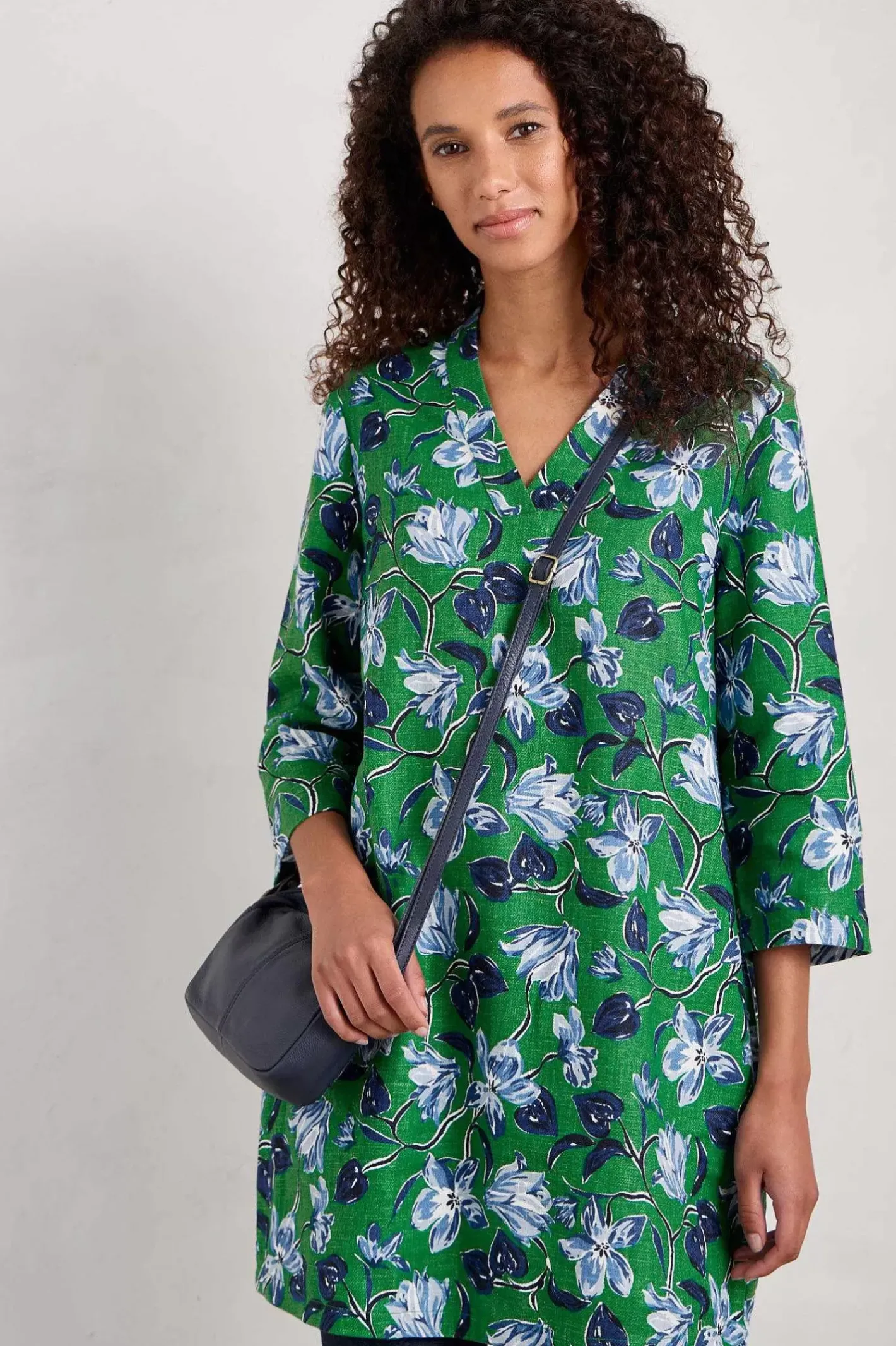 Women Seasalt Cornwall Curves Flow Ramie Tunic
