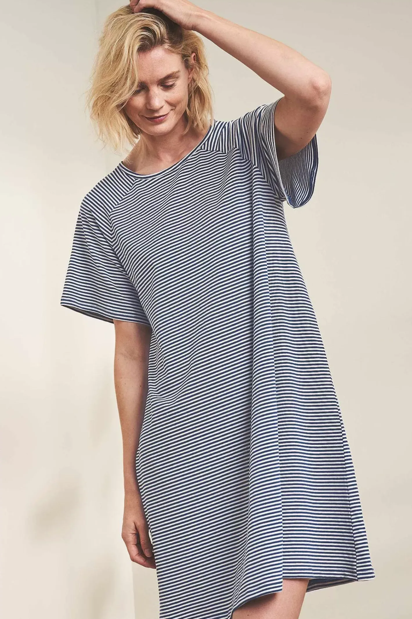 Women Seasalt Cornwall Day Star Jersey Nightdress