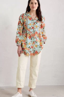Women Seasalt Cornwall Dragonfly V-Neck Tunic (Gots)