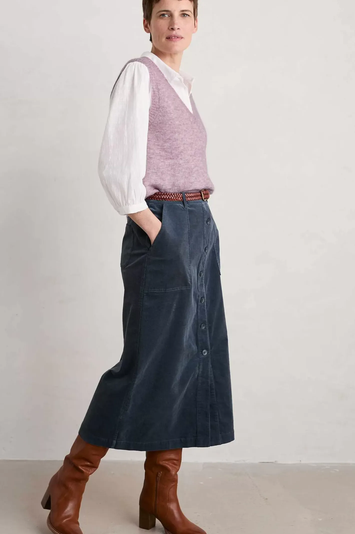 Women Seasalt Cornwall Duality Skirt