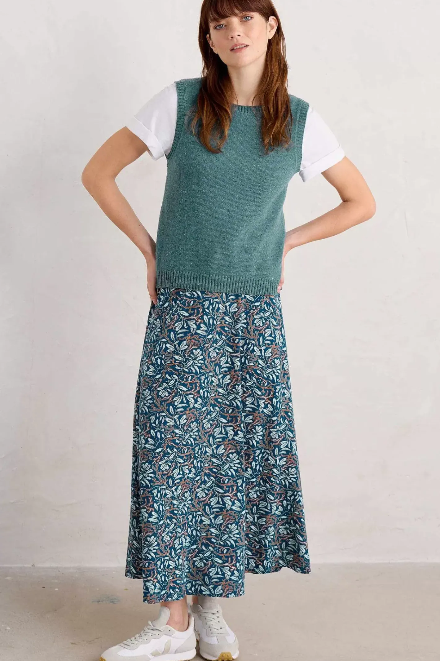 Women Seasalt Cornwall East View Knitted Vest