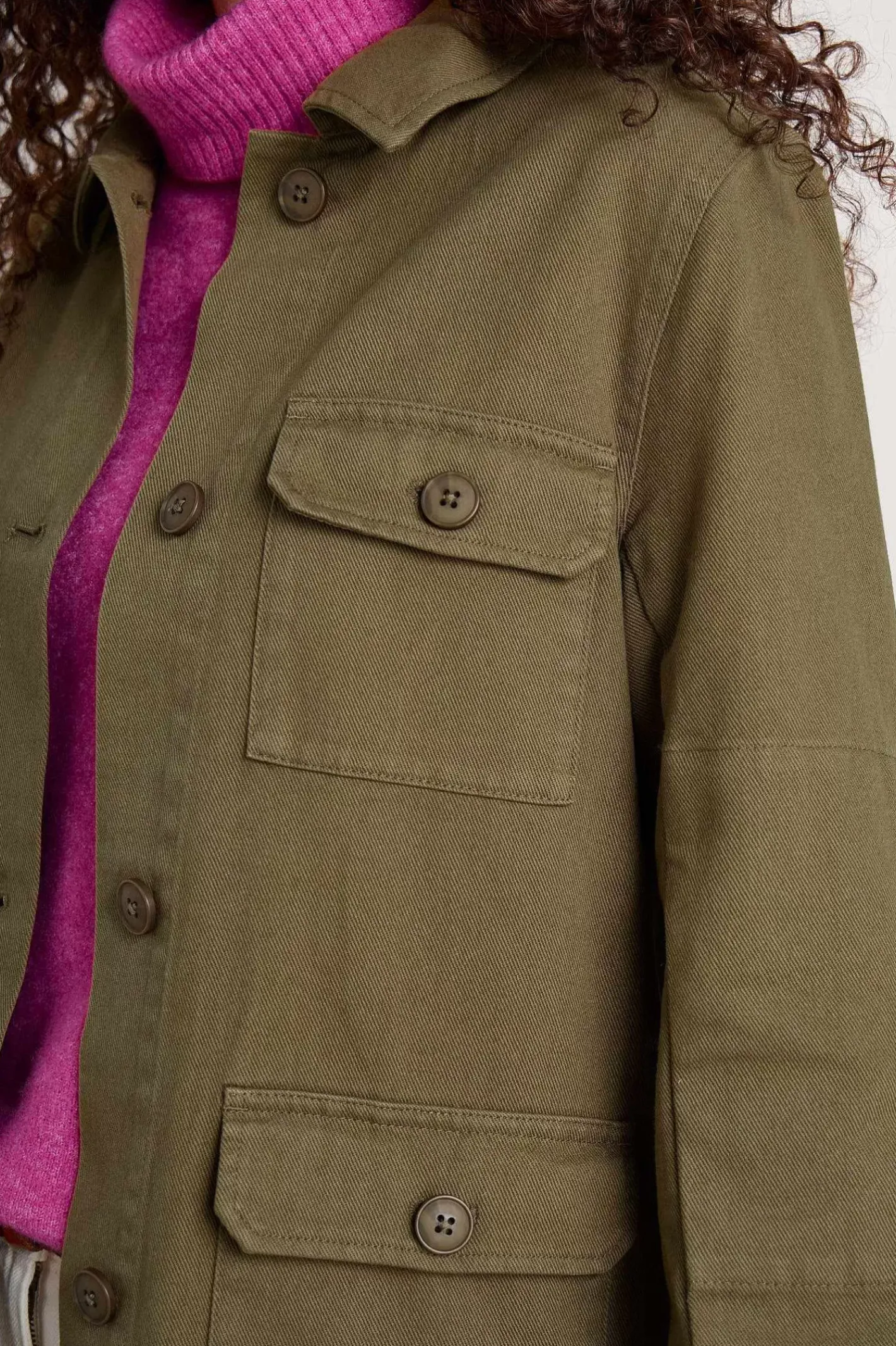 Women Seasalt Cornwall Far Horizon Organic Cotton Jacket