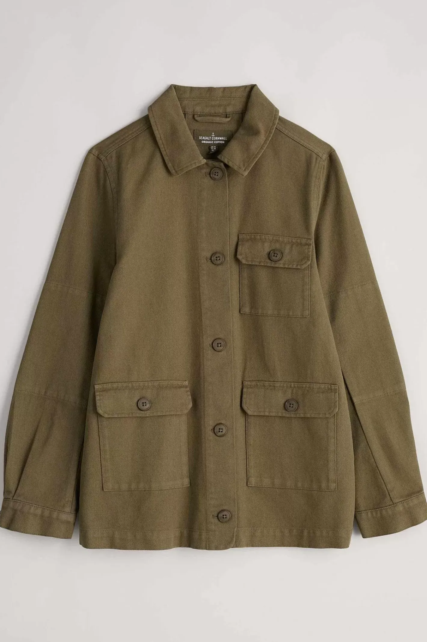 Women Seasalt Cornwall Far Horizon Organic Cotton Jacket