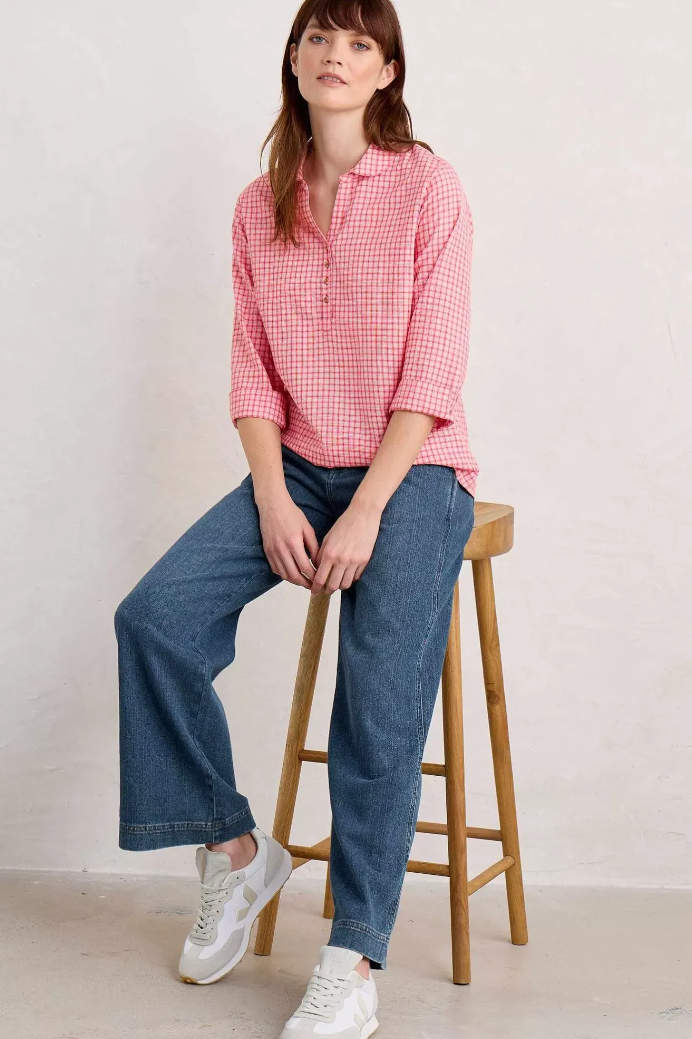 Women Seasalt Cornwall Farsight Cotton Shirt