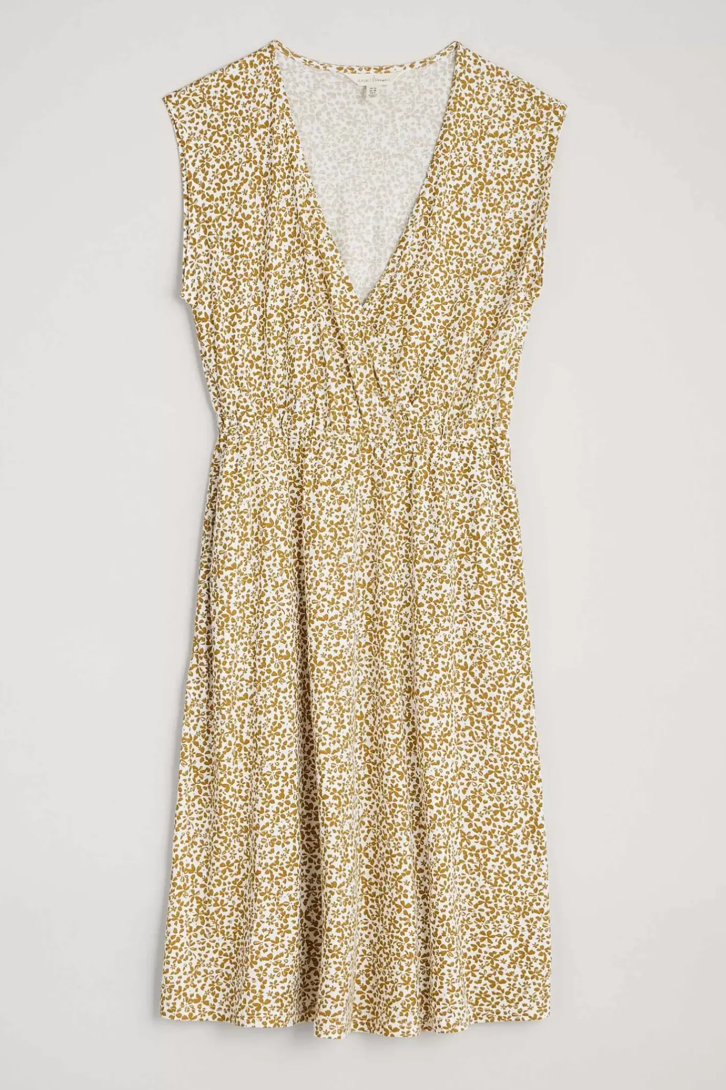 Women Seasalt Cornwall Faye Sleeveless Mock Wrap Dress