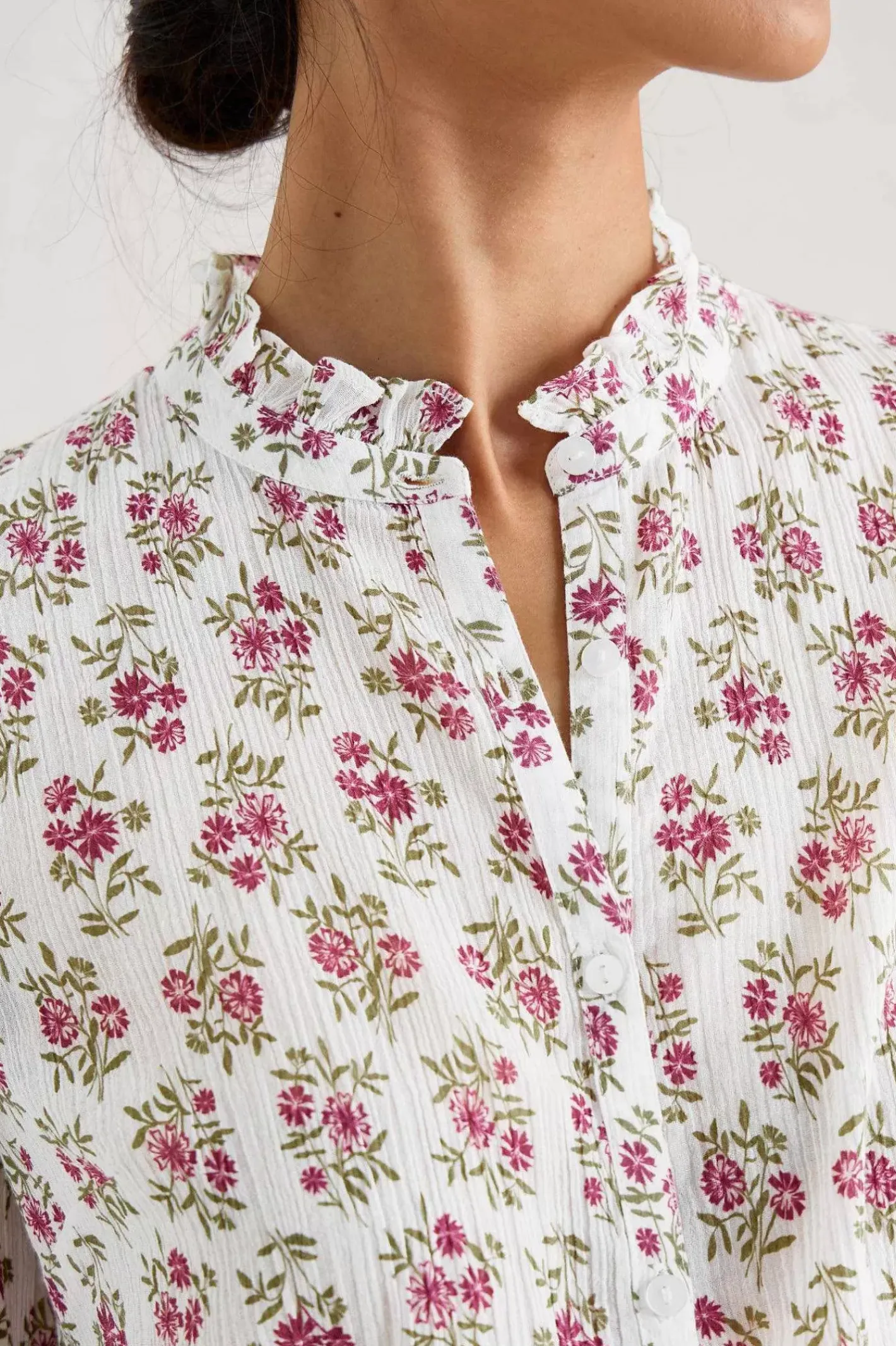Women Seasalt Cornwall Garden Plot Shirt