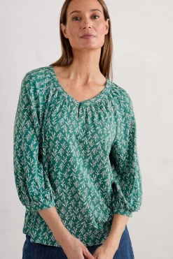 Women Seasalt Cornwall Garlanding Jersey Top