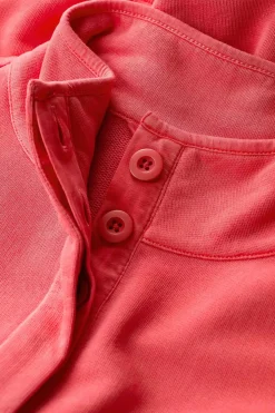 Women Seasalt Cornwall Greenshank Organic Cotton Collared Sweatshirt