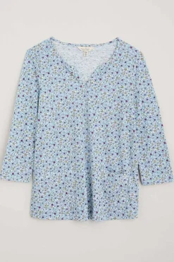 Women Seasalt Cornwall Gypsophilia Notch Neck Top