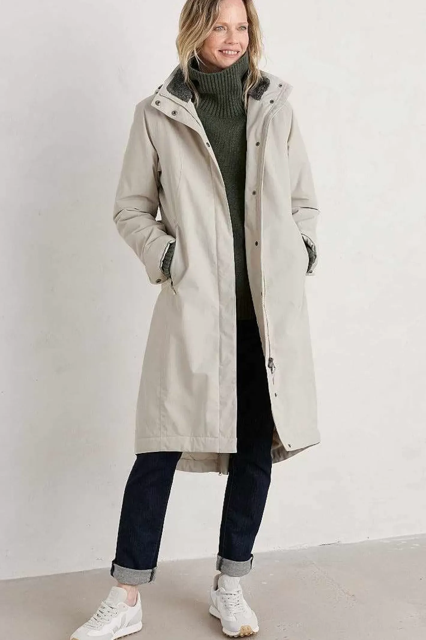 Women Seasalt Cornwall Janelle Waterproof Coat