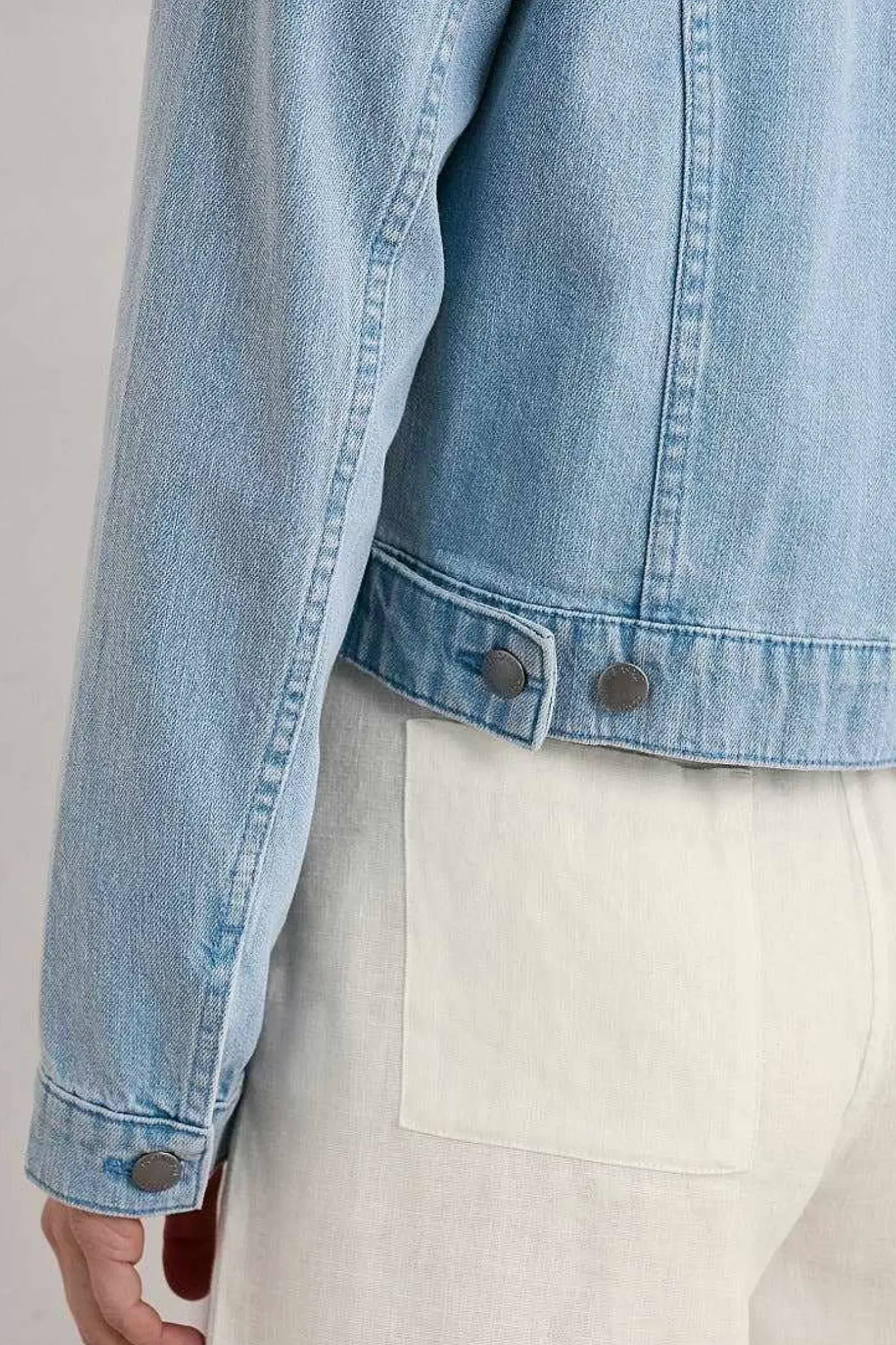 Women Seasalt Cornwall Levan Well Denim Jacket
