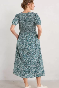 Women Seasalt Cornwall Meadowsweet Short Sleeve Dress