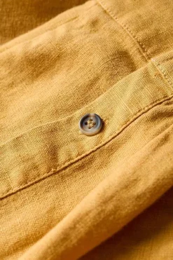 Men Seasalt Cornwall Men's Artist's Linen Shirt