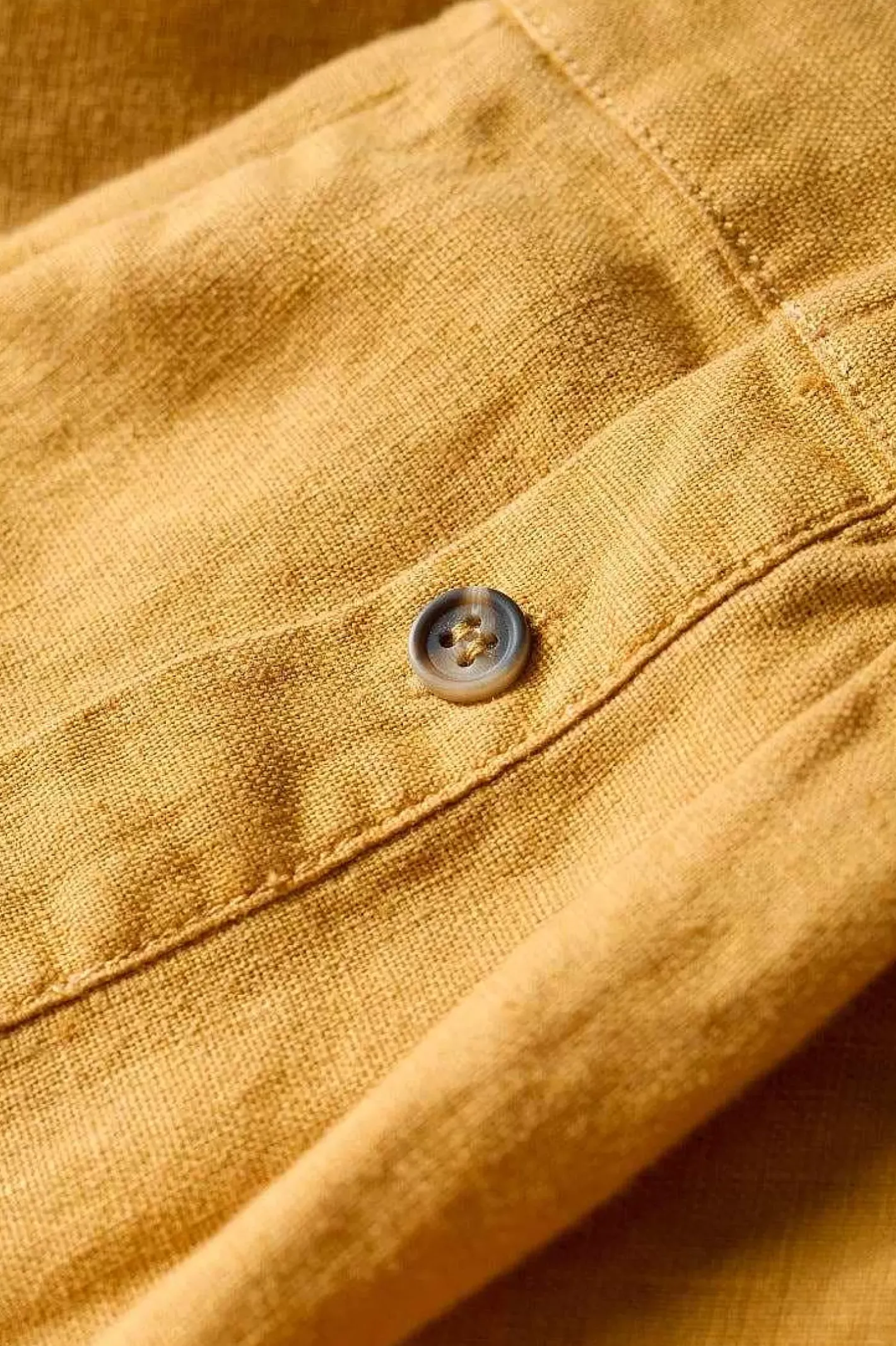 Men Seasalt Cornwall Men's Artist's Linen Shirt