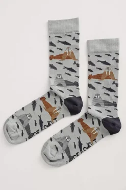 Men Seasalt Cornwall Men's Arty Socks