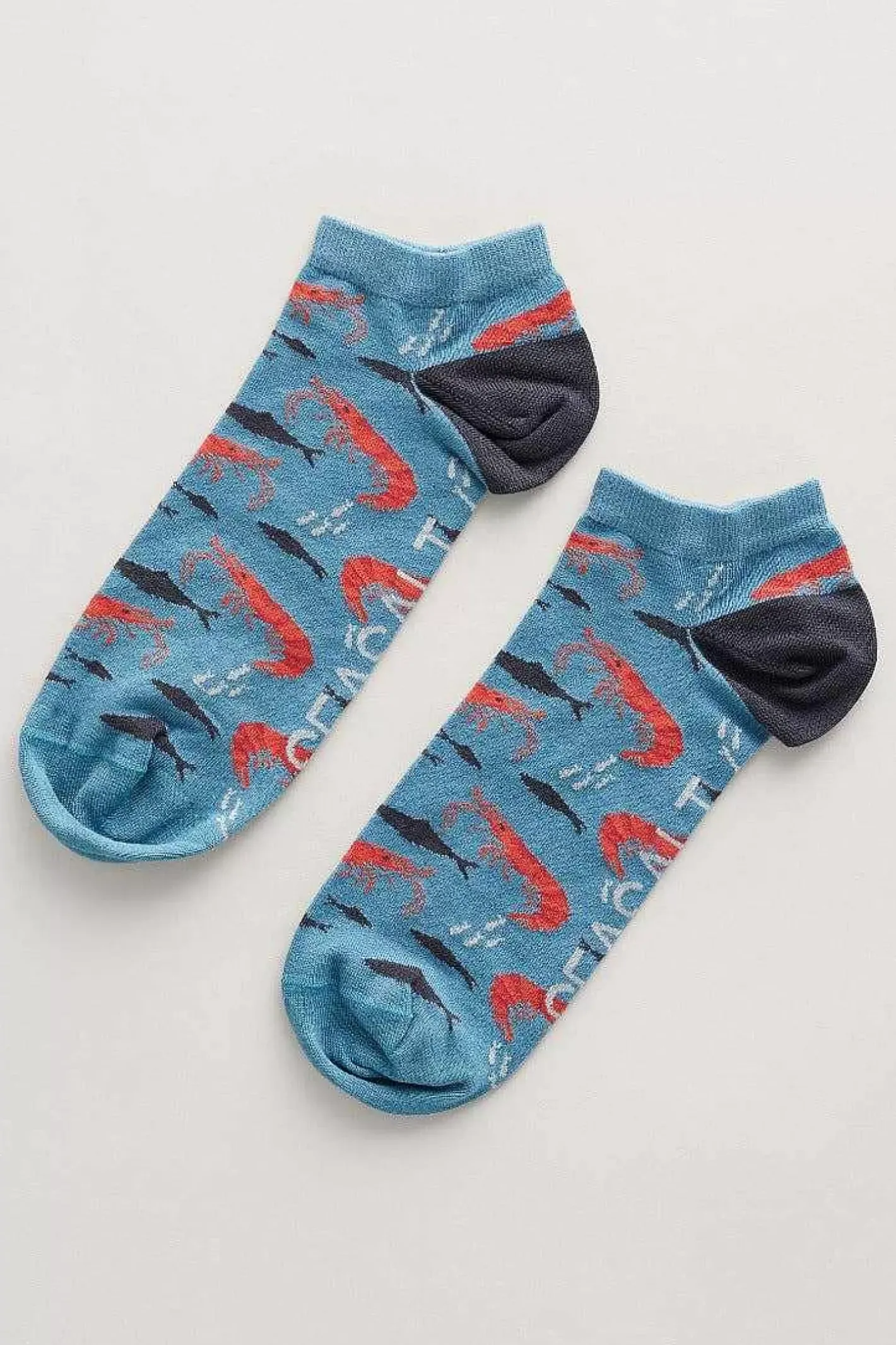 Men Seasalt Cornwall Men's Arty Trainer Socks