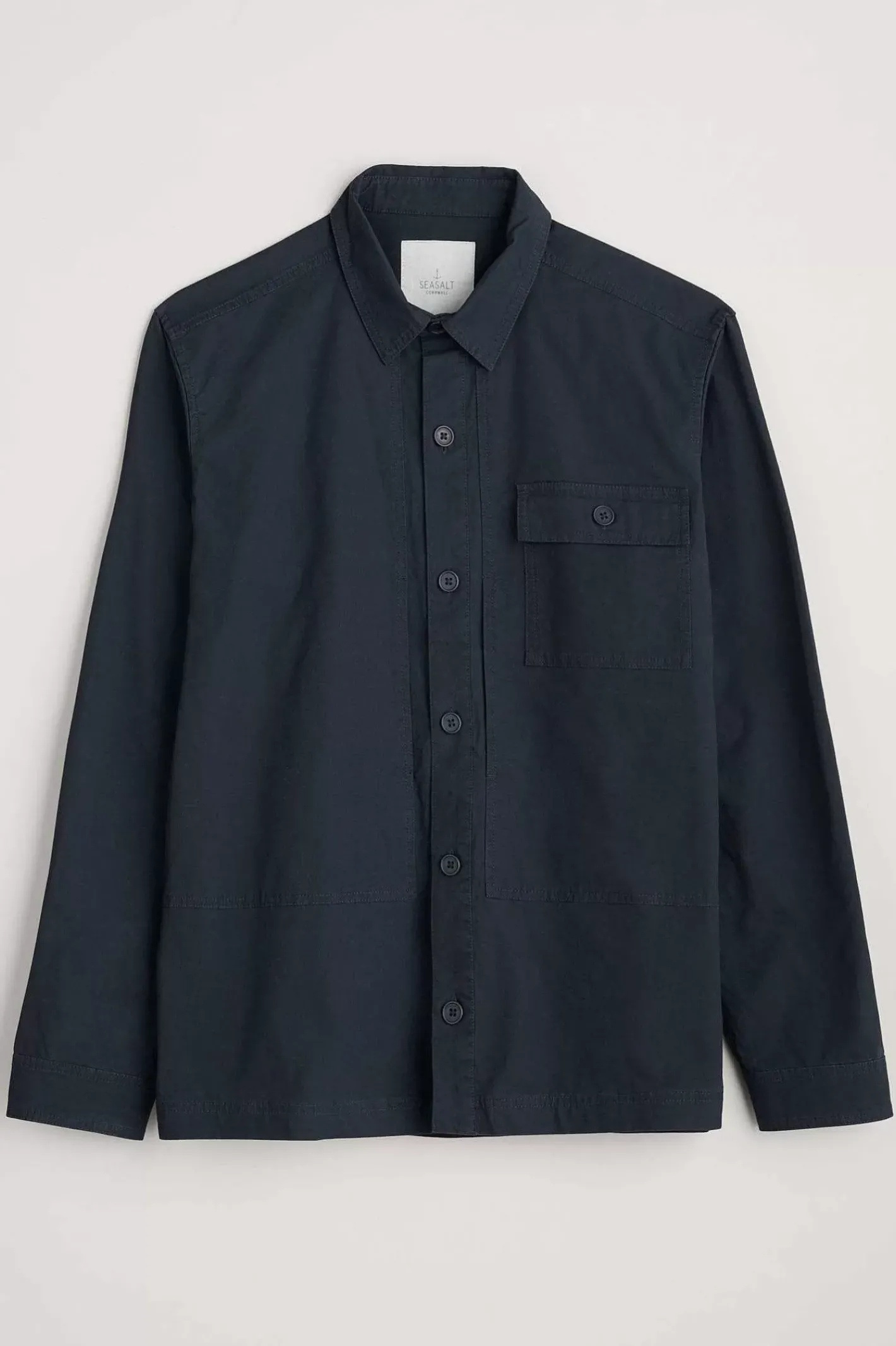 Men Seasalt Cornwall Men's Foundry Overshirt Jacket