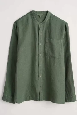 Men Seasalt Cornwall Men's Porlock Linen Shirt