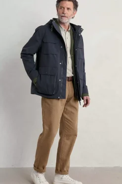 Men Seasalt Cornwall Men's Porthcurno Waterproof Jacket