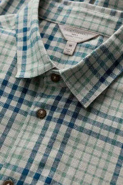 Men Seasalt Cornwall Men's Rivalen Organic Cotton Shirt