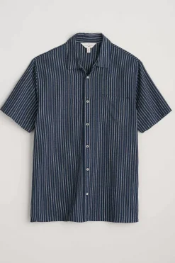 Men Seasalt Cornwall Men's Skylight Cave Short Sleeve Shirt