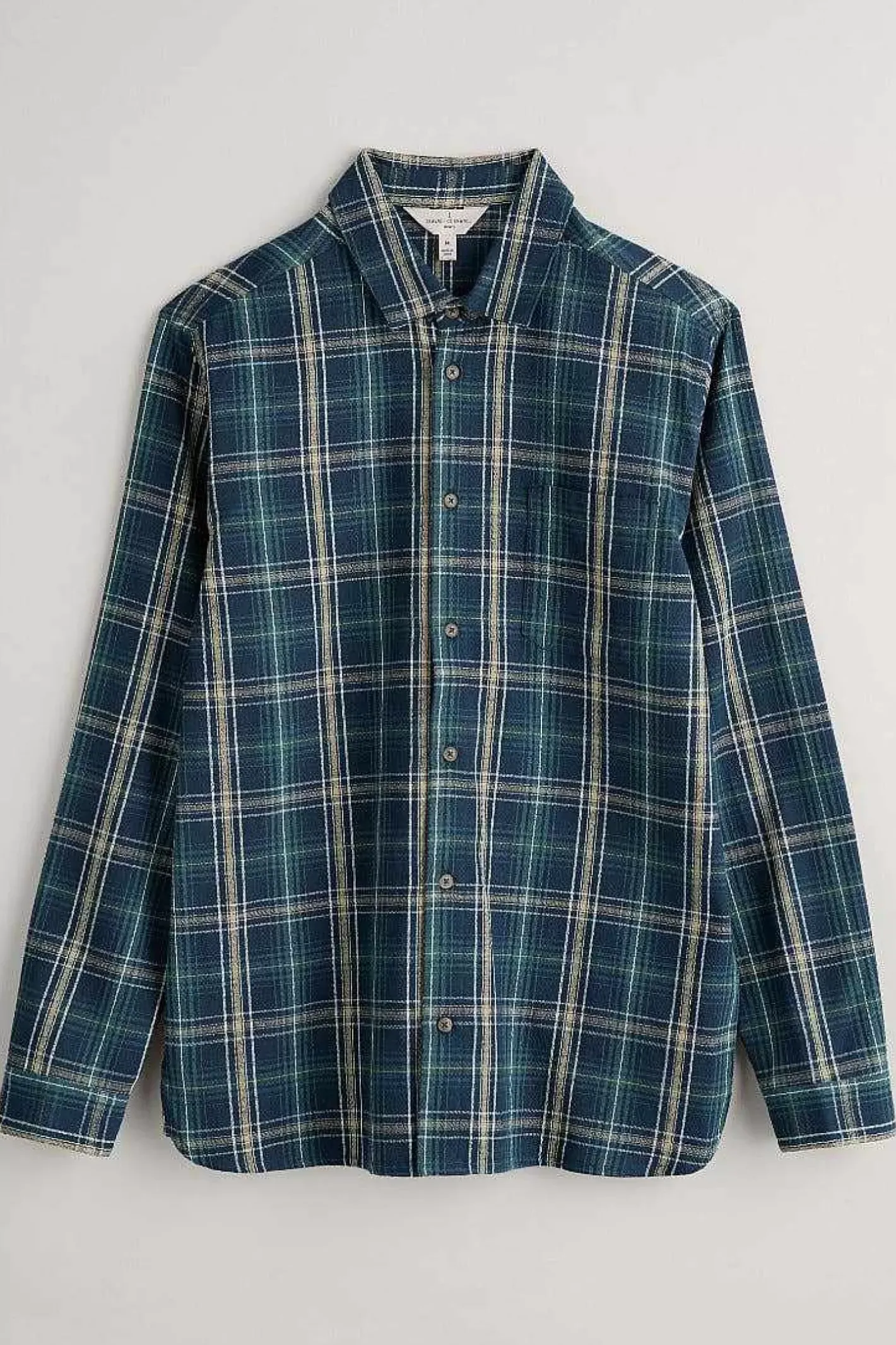 Men Seasalt Cornwall Men's Tristan Organic Cotton Shirt