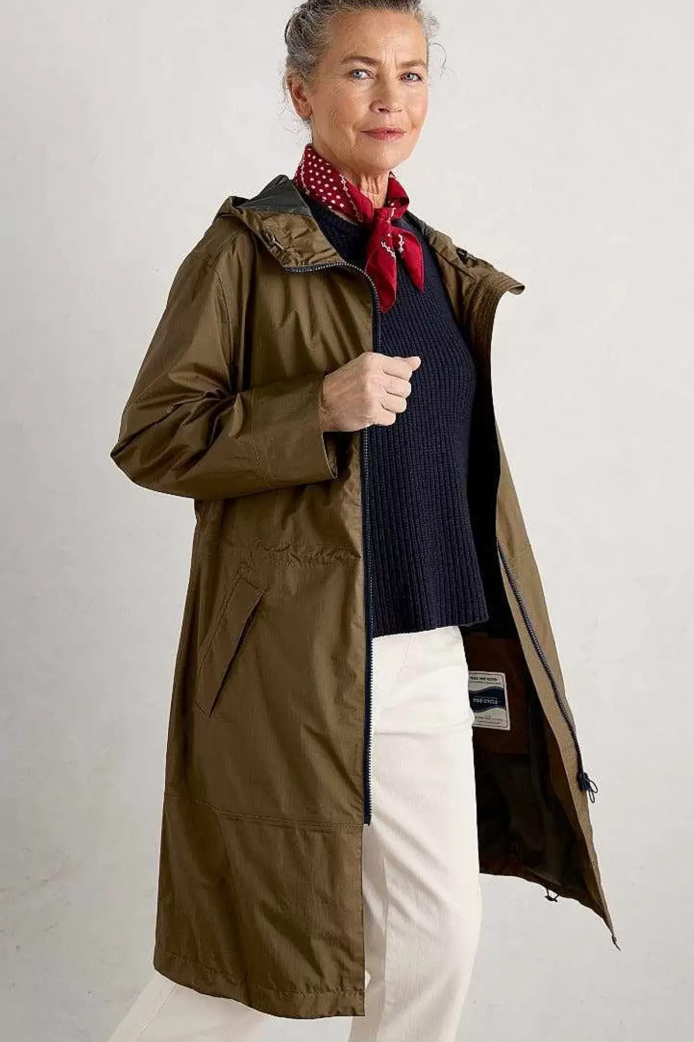Women Seasalt Cornwall Mistborne Waterproof Coat