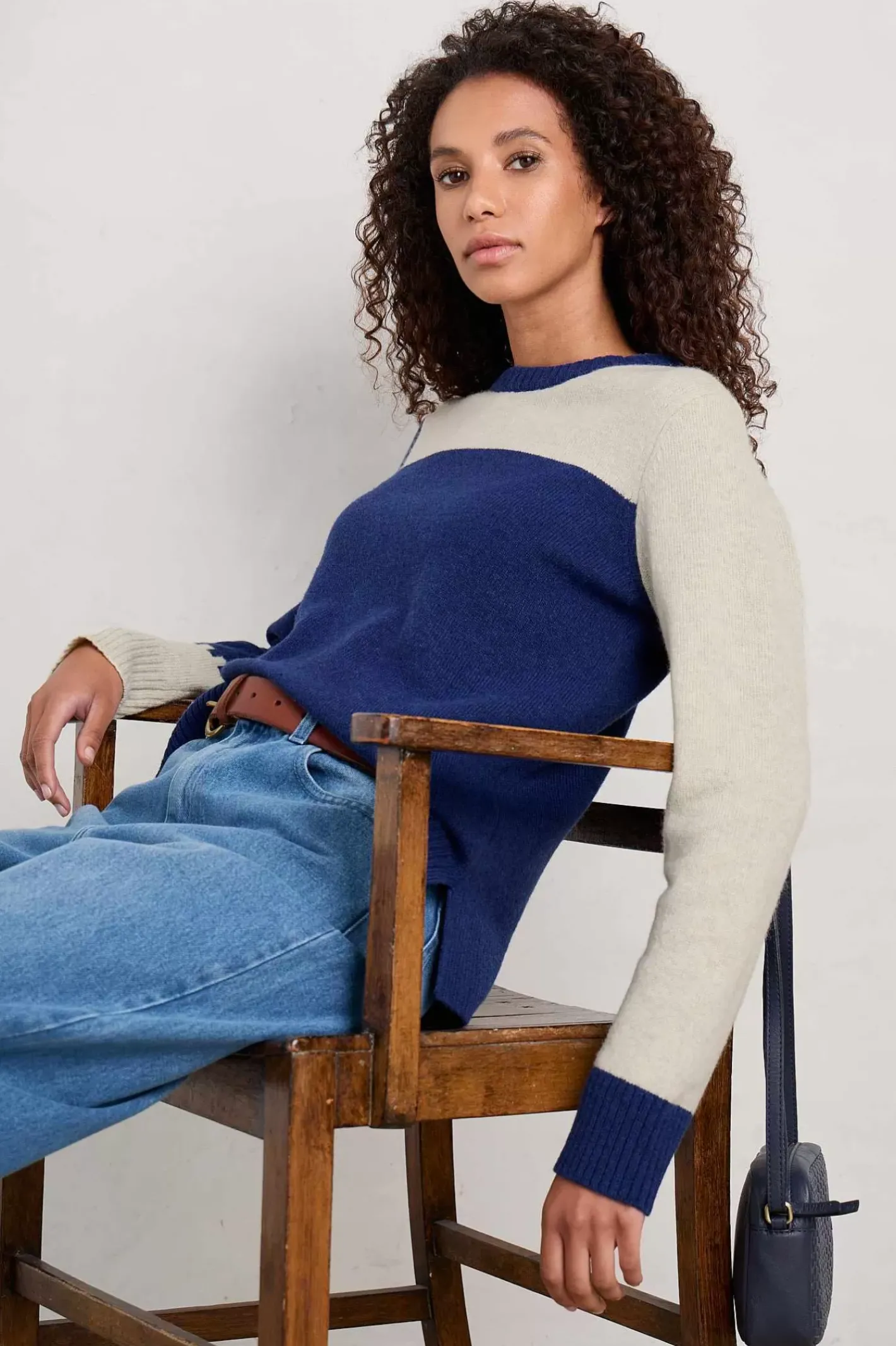 Women Seasalt Cornwall Nectan Lambswool Jumper