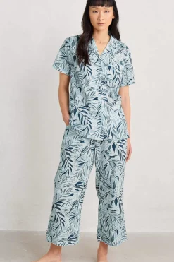 Women Seasalt Cornwall Nesting Bird Short Sleeve Pyjamas