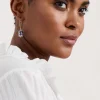 Women Seasalt Cornwall Noon Moor Ceramic Bead Drop Earrings