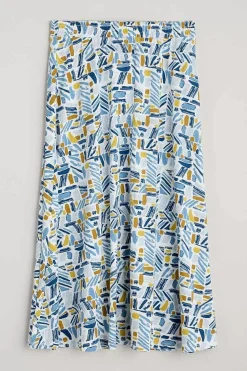 Women Seasalt Cornwall Orchard Jersey Skirt