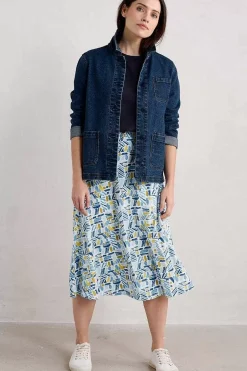 Women Seasalt Cornwall Orchard Jersey Skirt