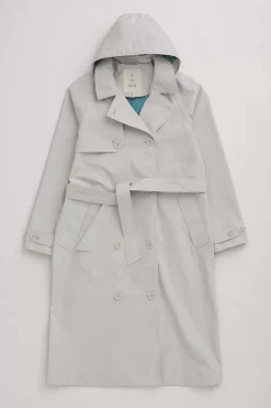 Women Seasalt Cornwall Penweathers Waterproof Trench Coat