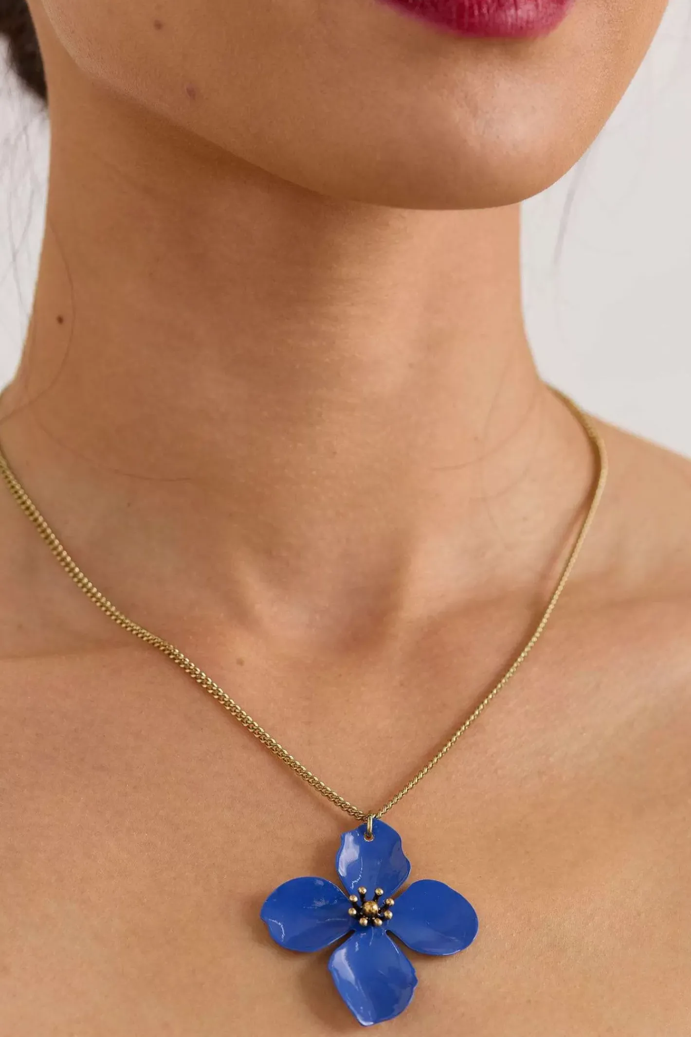Women Seasalt Cornwall Pollinator Flower Pendant