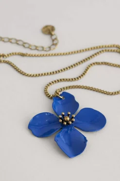 Women Seasalt Cornwall Pollinator Flower Pendant