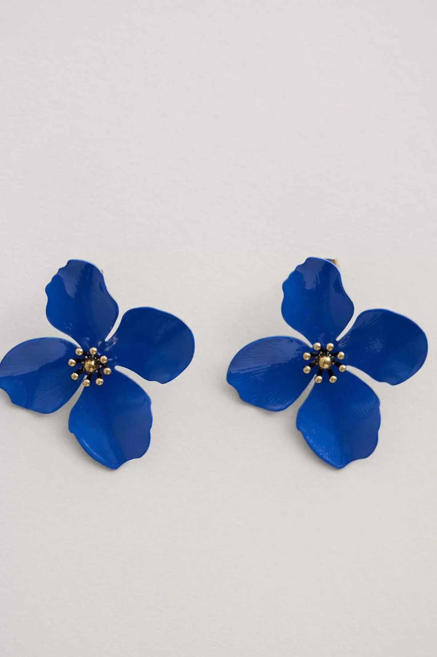 Women Seasalt Cornwall Pollinator Flower Stud Earrings