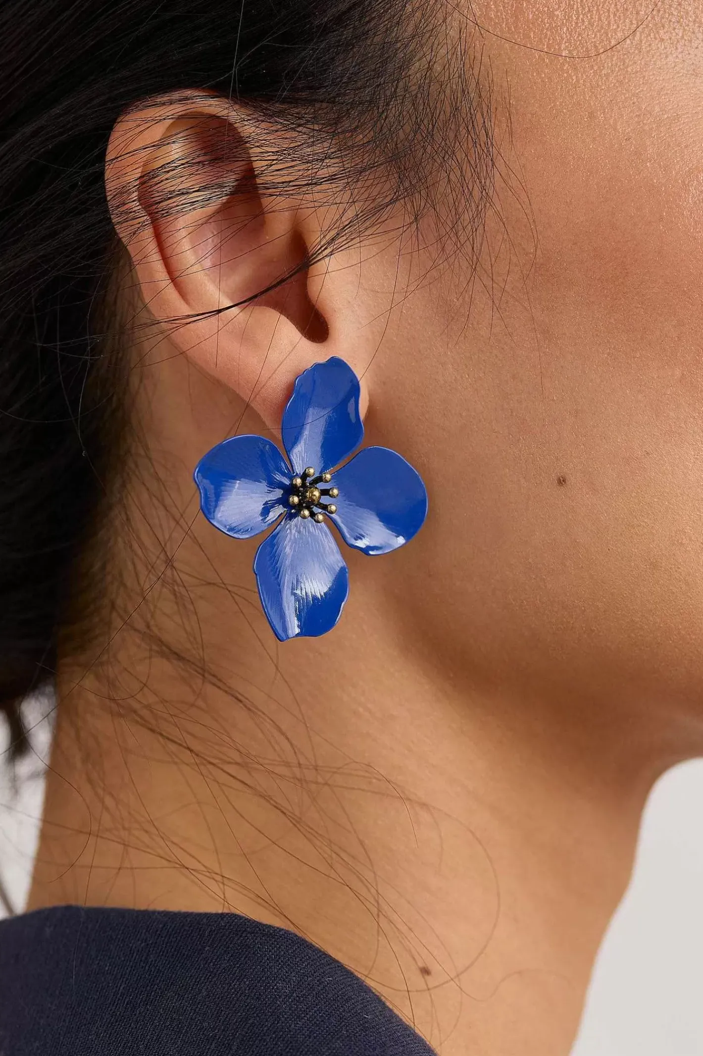 Women Seasalt Cornwall Pollinator Flower Stud Earrings