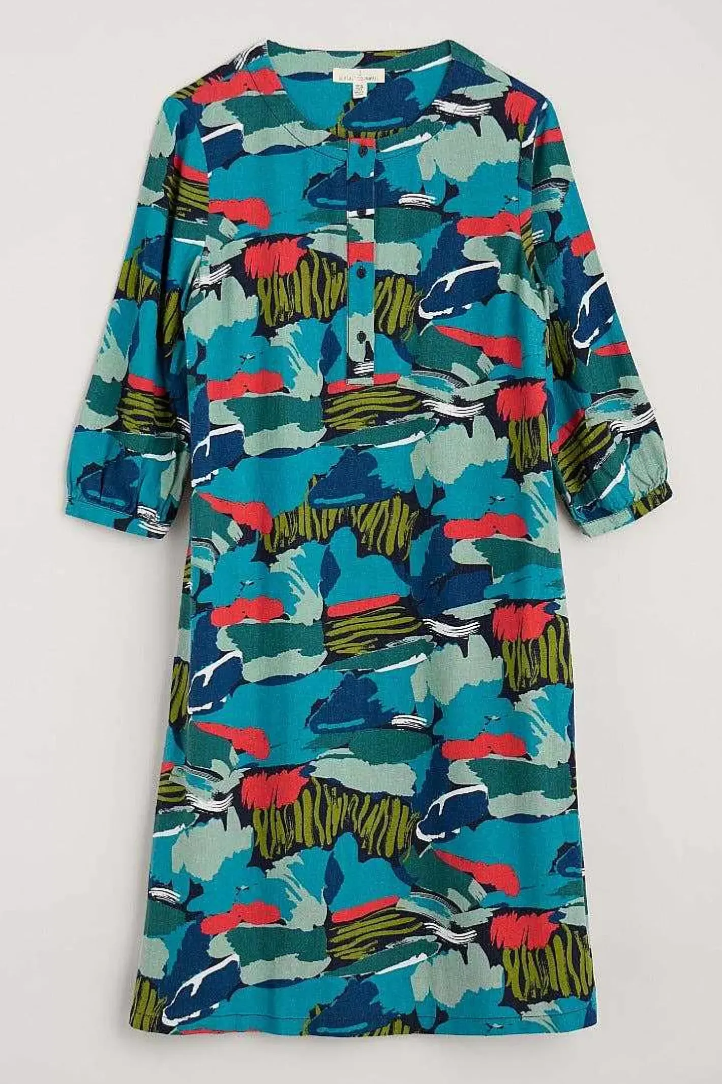 Women Seasalt Cornwall Sea Call A-Line Dress