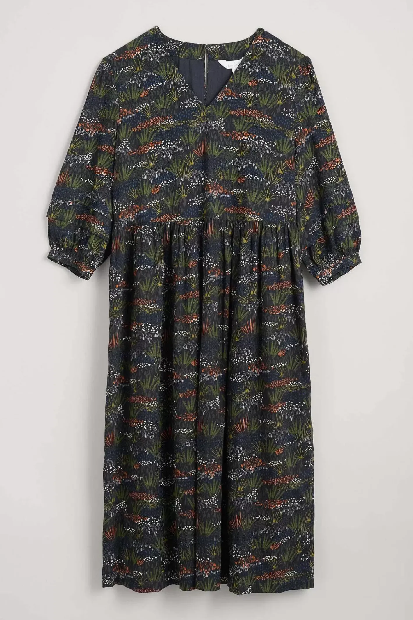 Women Seasalt Cornwall Sea Line Midi Dress