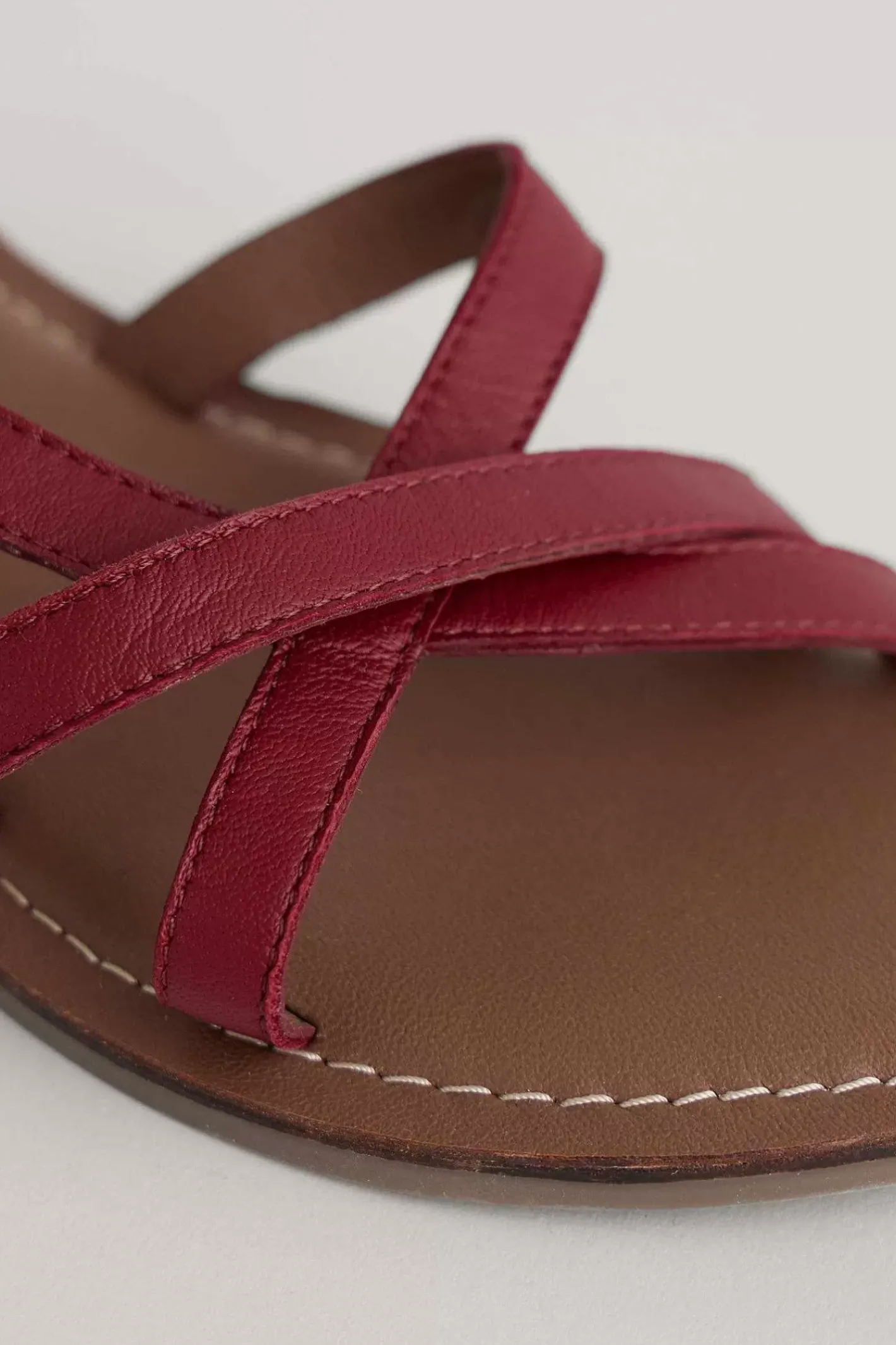 Women Seasalt Cornwall Sea Step Strappy Leather Sandals