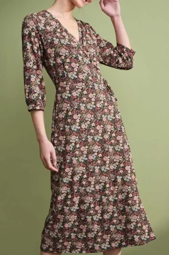 Women Seasalt Cornwall Sowena Jersey Wrap Dress